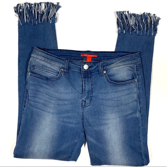 chelsea and violet fringe jeans